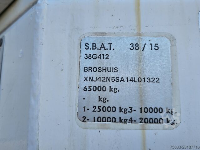 Broshuis 4AOU-16-40 / RADMULDEN / AUSZIEHBAR / 274 cm Broshuis 4AOU-16-40 / RADMULDEN / AUSZIEHBAR / 274 cm