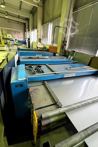 Blechrichtanlage FORSTNER MST 1500