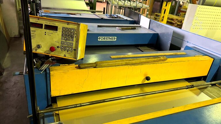 Blechrichtanlage FORSTNER MST 1500