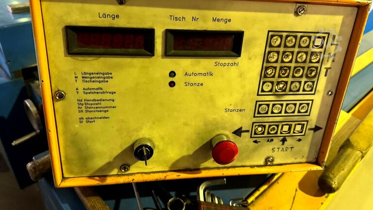 Blechrichtanlage FORSTNER MST 1500