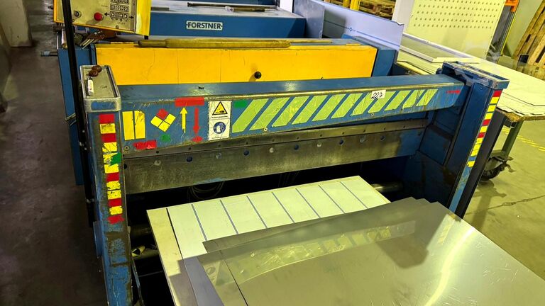 Blechrichtanlage FORSTNER MST 1500