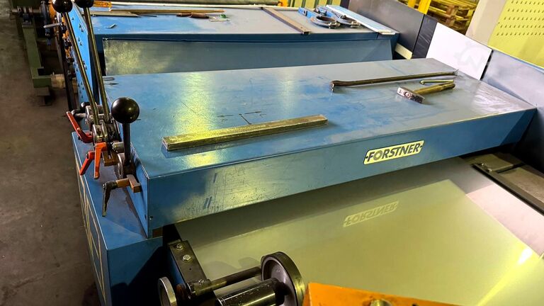 Blechrichtanlage FORSTNER MST 1500