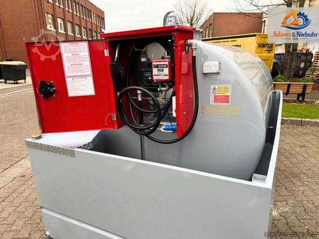 Bin filling Tansktelle/Tankanlage Fuel Station 5000L