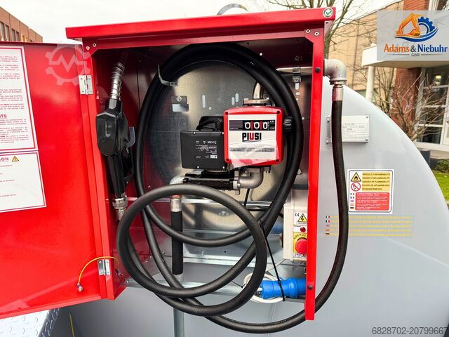 Bin filling Tansktelle/Tankanlage Fuel Station 5000L