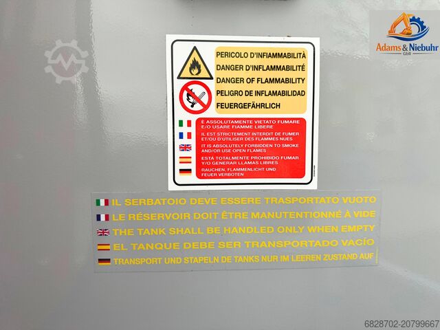 Bin filling Tansktelle/Tankanlage Fuel Station 5000L