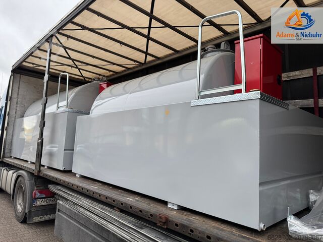 Bin filling Tansktelle/Tankanlage Fuel Station 5000L
