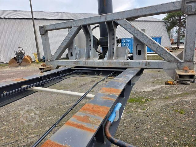 Auflieger-Wechselfahrgestell LAG Kipp-Chassis 20", Liftachse,Staukiste Edelstahl