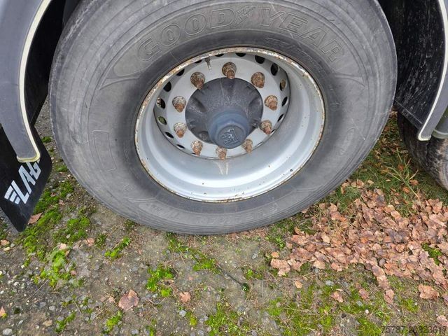 Auflieger-Wechselfahrgestell LAG Kipp-Chassis 20", Liftachse,Staukiste Edelstahl