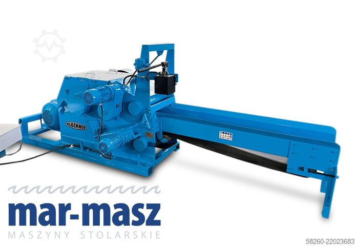 Wood Chipper Shredder Klöckner 160x400H 2WT