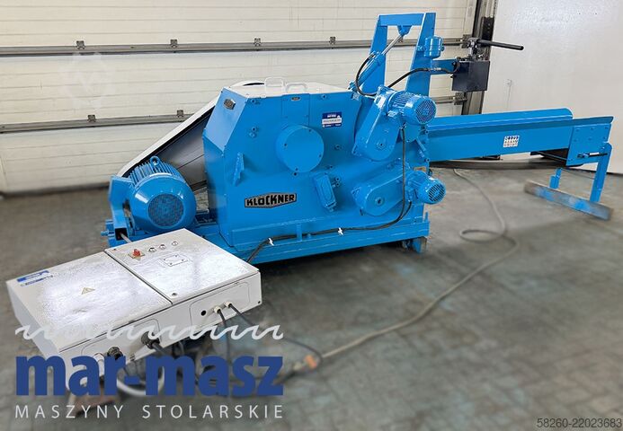 Wood Chipper Shredder Klöckner 160x400H 2WT