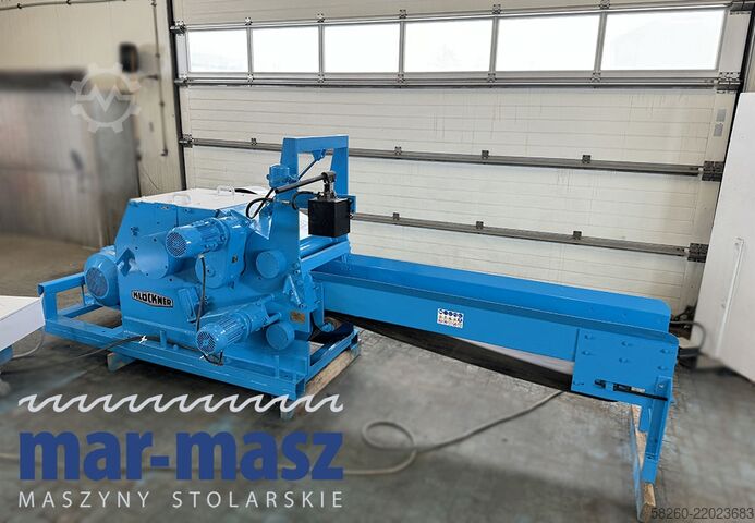 Wood Chipper Shredder Klöckner 160x400H 2WT