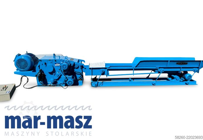 Wood Chipper Shredder Klöckner 120x400
