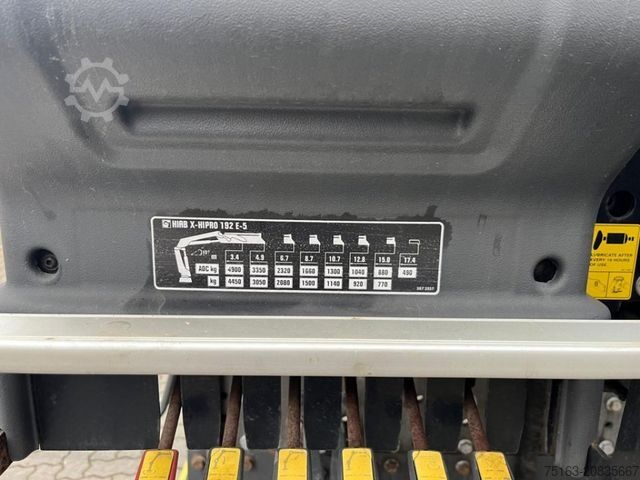 Autokran MERCEDES-BENZ Antos 2540 L 6x2 Pritsche Heckkran 5xhydr, faltb