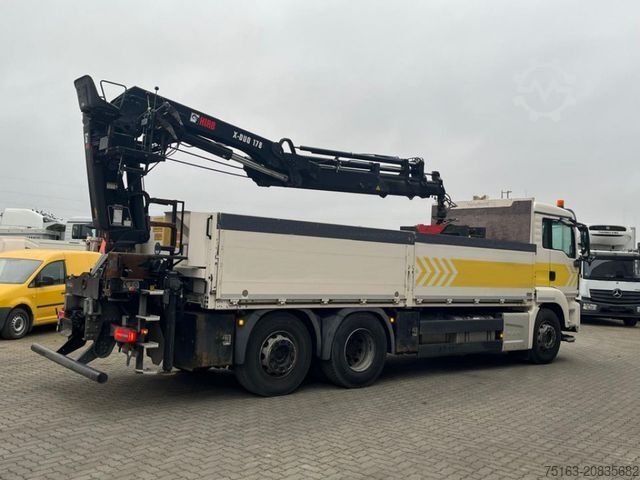 Autokran MAN TG-S 26.420 6x2 BL Pritsche Heckkran 4xhydr,Hiab