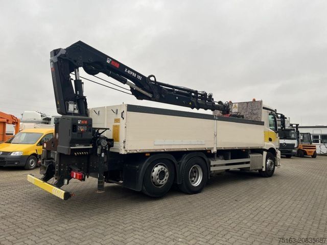 LKW mit Pritsche (offen) MERCEDES-BENZ Antos 2540 L 6x2 Pritsche Heckkran 5xhydr, faltb