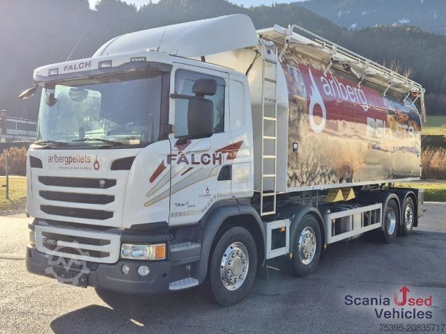 LKW mit Siloaufbau Scania G 450 LB8x2*6MNB Pelletssilo!