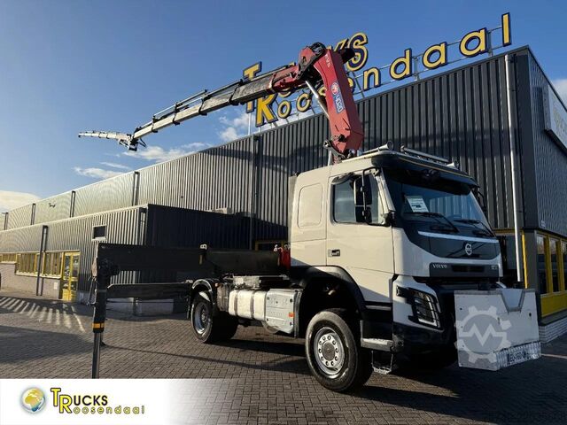 Standard tractor Volvo FMX 500 + 4x4 + HMF 4020 4x + JIB 4x 30 METER +...