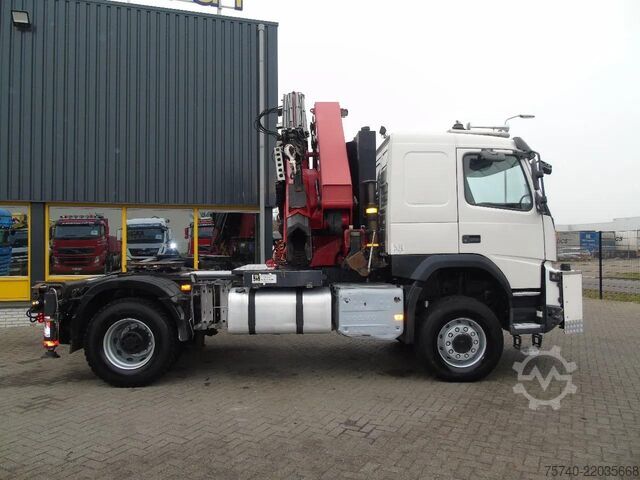 Standard tractor Volvo FMX 500 + 4x4 + HMF 4020 4x + JIB 4x 30 METER +...