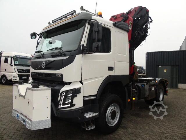 Standard tractor Volvo FMX 500 + 4x4 + HMF 4020 4x + JIB 4x 30 METER +...