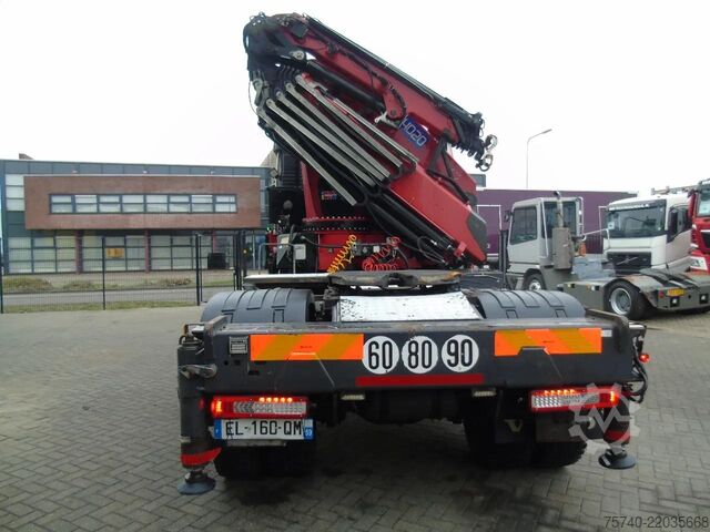Standard tractor Volvo FMX 500 + 4x4 + HMF 4020 4x + JIB 4x 30 METER +...