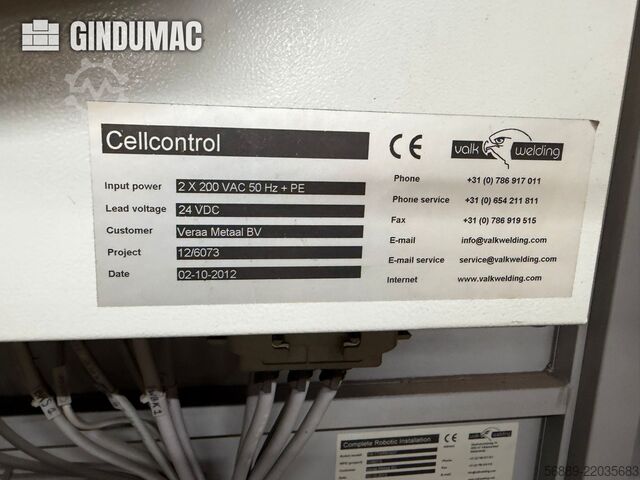 PANASONIC TA-1800 robot welding cell PANASONIC TA-1800 robot welding cell