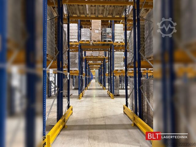 Heavy-duty shelving pallet racks 14 lfm STOW Palettenregale, H: 690cm Fachlast: 2250 kg, PNB0472, Regale