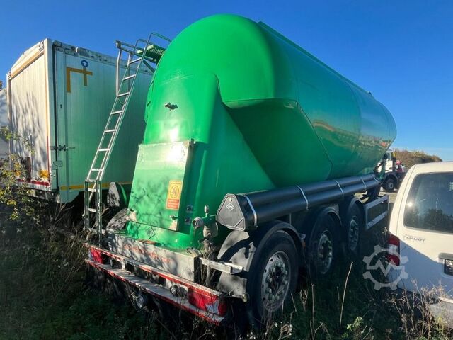 Siloauflieger FELDBINDER Silo für Staub und Rieselgüter EUT 35.3/6415/A/2