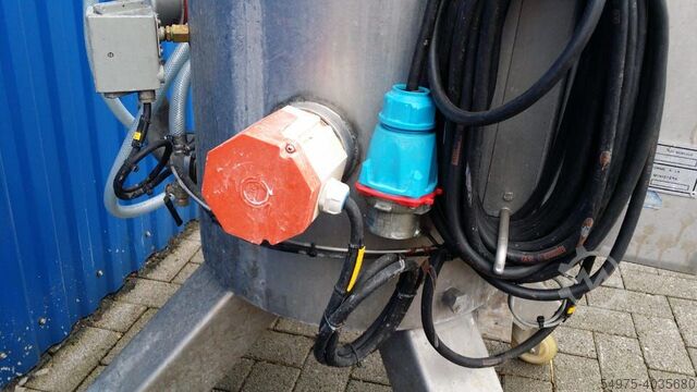 Rolling container stainless steel container boiler 10345