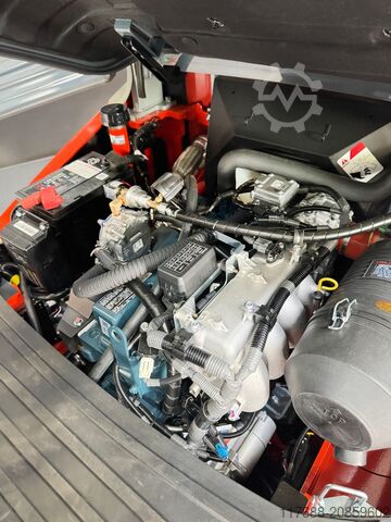 LPG front loader Heli CPYD35-G3- GAS  2,5t 4,7m Hub - KUBOTA - Garantie