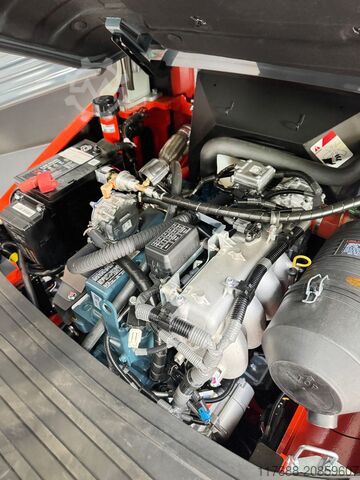 LPG front loader Heli CPYD35-G3- GAS  2,5t 3,3m Hub - KUBOTA - Garantie