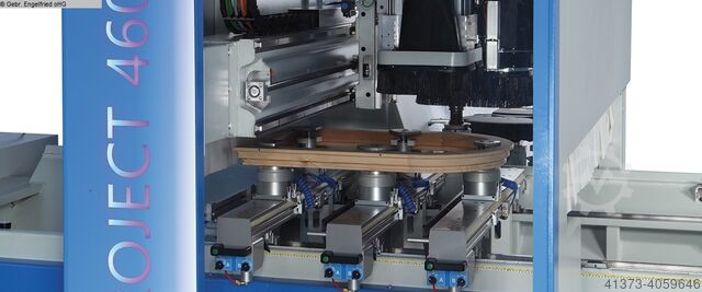 CNC-Bearbeitungszentrum Fenster u. Türen MASTERWOOD Project 385, Rundbogen, Tueren