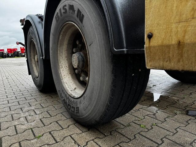 Container transportation Krone 2-assig 20FT chassis, BPW + trommel, luchtverin...