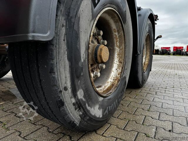 Container transportation Krone 2-assig 20FT chassis, BPW + trommel, luchtverin...