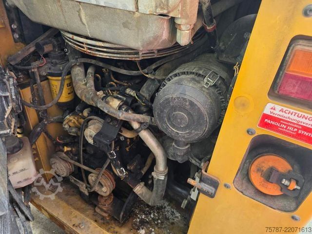 Wheel loader CATERPILLAR 226D3 Lader mit Schwergutschaufel