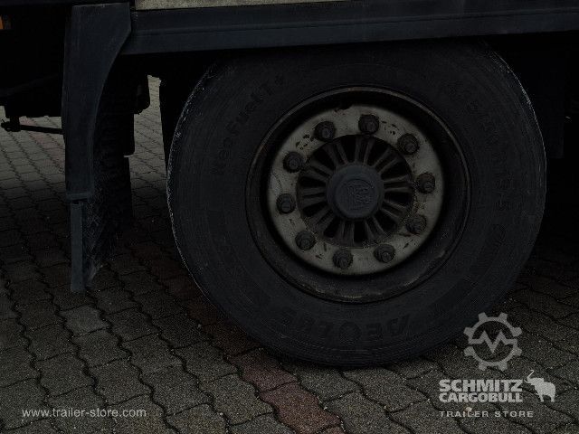 Open semitrailer with tarp Krone Curtainsider Mega