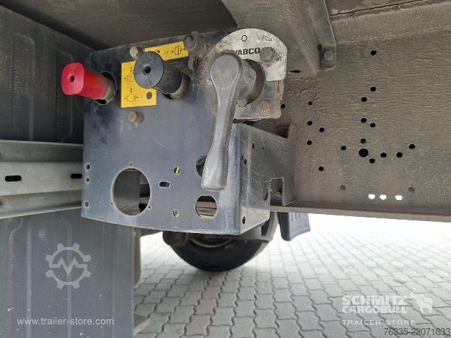 Open semitrailer with tarp Schmitz Cargobull Curtainsider Mega