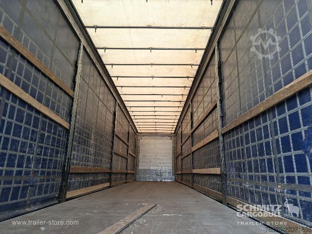 Open semitrailer with tarp Schmitz Cargobull Curtainsider Mega