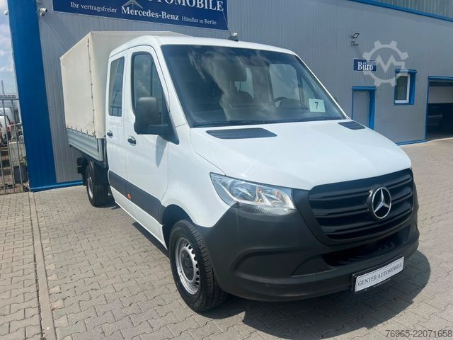 Pick-up van MERCEDES-BENZ Sprinter 316 DOKA LANG PRITSCHE PLANE 6-SITZ AHK