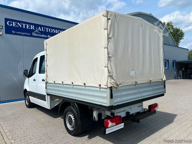 Pick-up van MERCEDES-BENZ Sprinter 316 DOKA LANG PRITSCHE PLANE 6-SITZ AHK