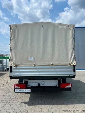 Pick-up van MERCEDES-BENZ Sprinter 316 DOKA LANG PRITSCHE PLANE 6-SITZ AHK