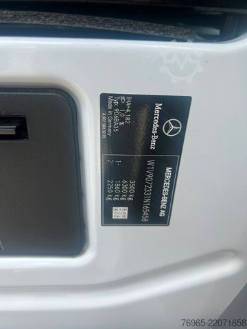 Pick-up van MERCEDES-BENZ Sprinter 316 DOKA LANG PRITSCHE PLANE 6-SITZ AHK