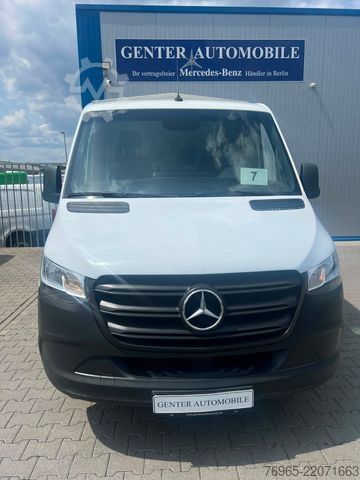Curtain sider van MERCEDES-BENZ Sprinter 316 DOKA LANG PRITSCHE PLANE 6-SITZ AHK