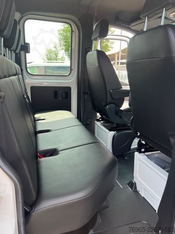 Curtain sider van MERCEDES-BENZ Sprinter 316 DOKA LANG PRITSCHE PLANE 6-SITZ AHK