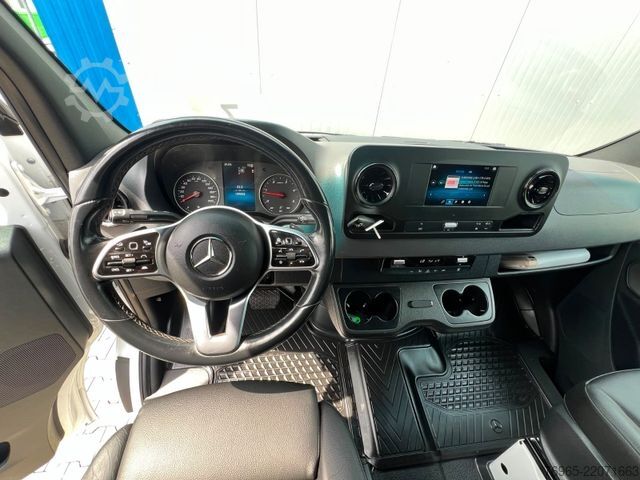 Curtain sider van MERCEDES-BENZ Sprinter 316 DOKA LANG PRITSCHE PLANE 6-SITZ AHK