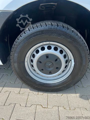 Curtain sider van MERCEDES-BENZ Sprinter 316 DOKA LANG PRITSCHE PLANE 6-SITZ AHK