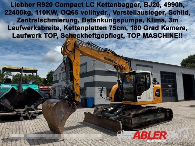 Chain excavator LIEBHERR R920 Compact LC Kettenbagger