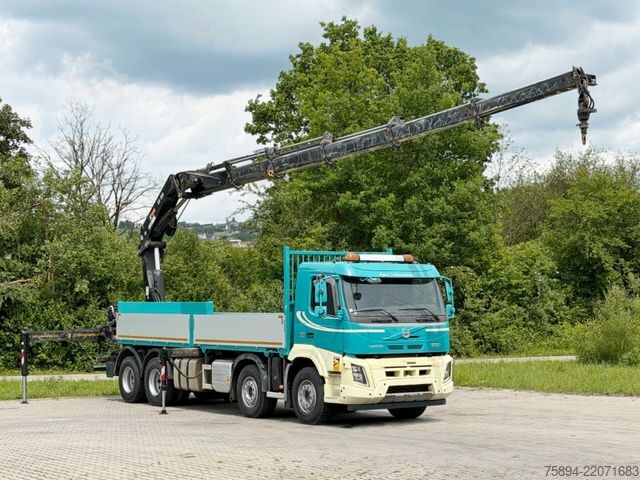 Truck mounted crane VOLVO FMX 410 *HIAB 322 EP-5 HIPRO/FUNK *8x4