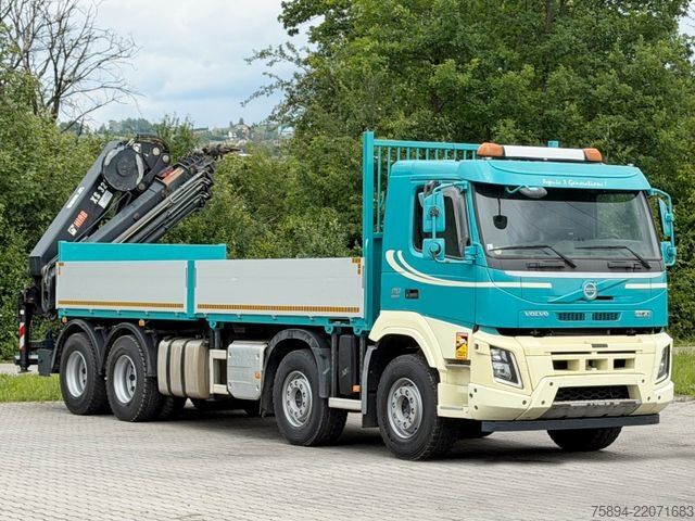 Truck mounted crane VOLVO FMX 410 *HIAB 322 EP-5 HIPRO/FUNK *8x4