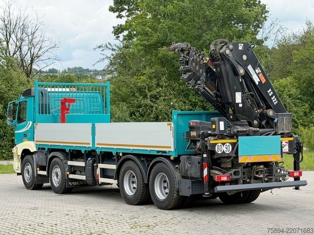 Truck mounted crane VOLVO FMX 410 *HIAB 322 EP-5 HIPRO/FUNK *8x4
