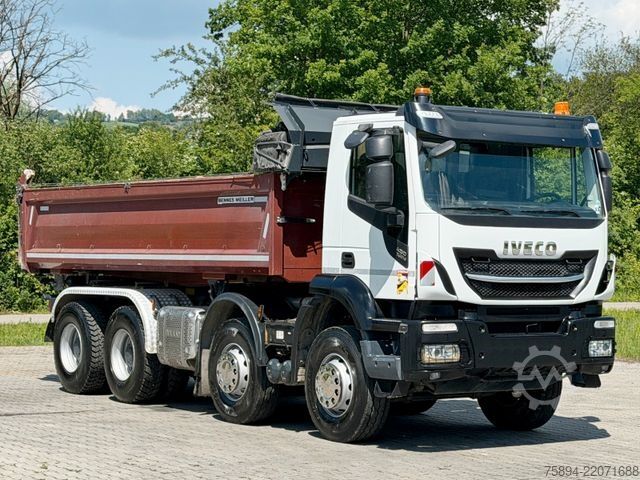 Tipper truck IVECO STRALIS X WAY 480* KIPPER * 8x4 * TOPZUSTAND